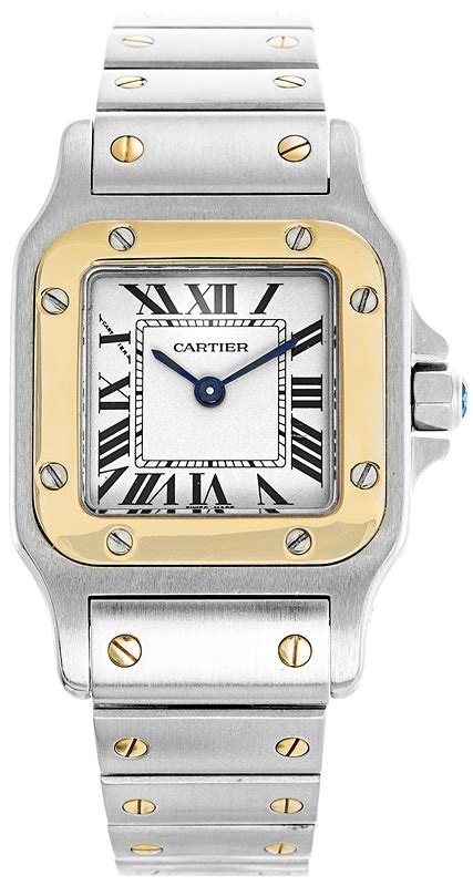 cartier watch santos womens|santos cartier watch price.